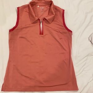 Adidas climacool sleeveless golf shirt